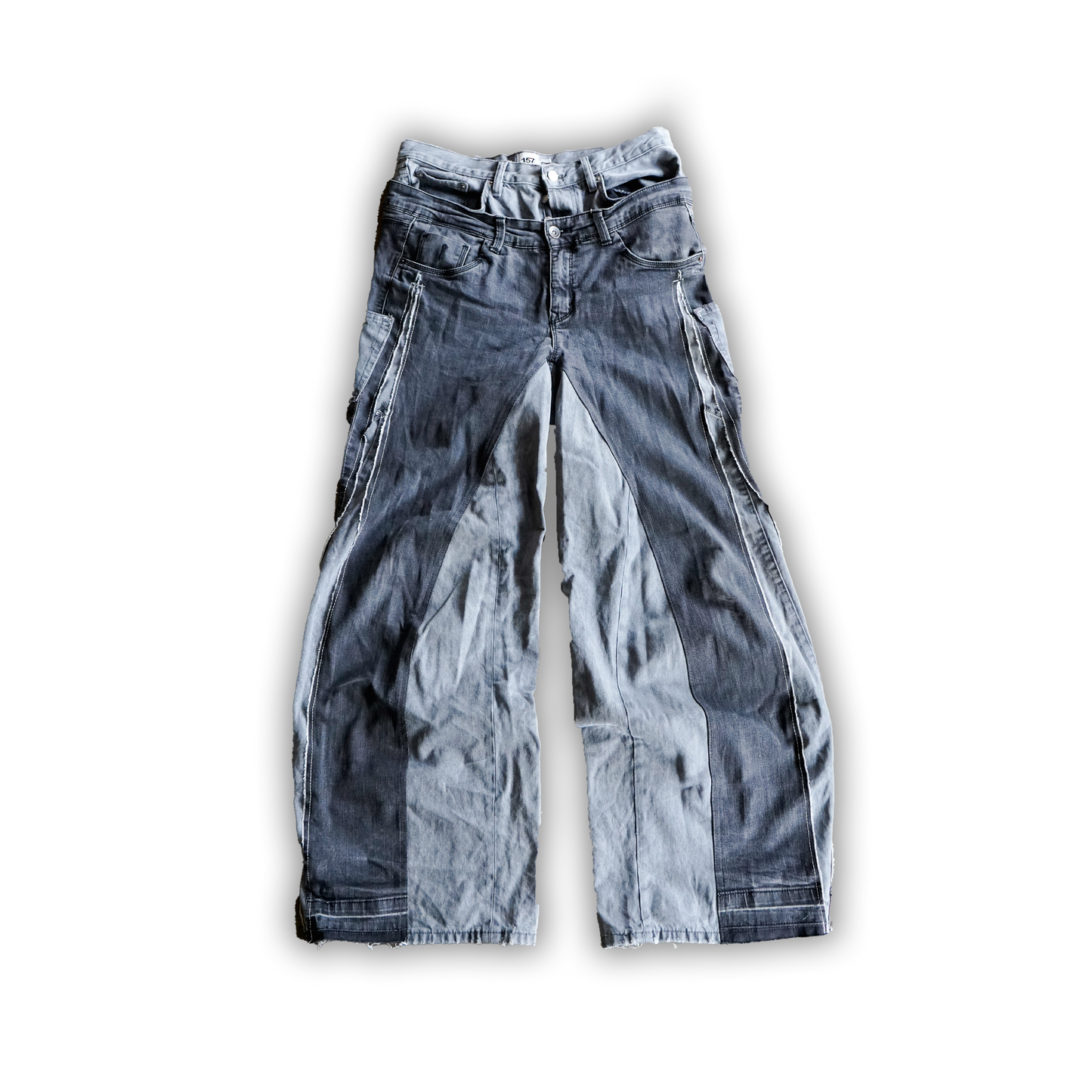 DOUBLE WAISTED PANTS